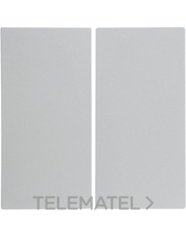 Tecla doble S1 brillo blanco polar - A001001758 HAGER 16238989