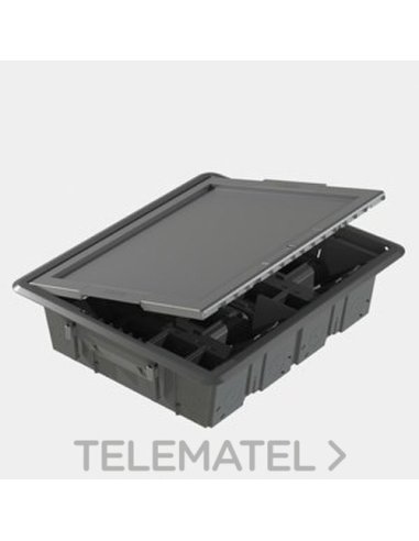 CAJA DE SUELO - CON TAPA PARA ACABADO - 32 MÓDULOS SYSTEM - A001010777 GEWISS GW24607