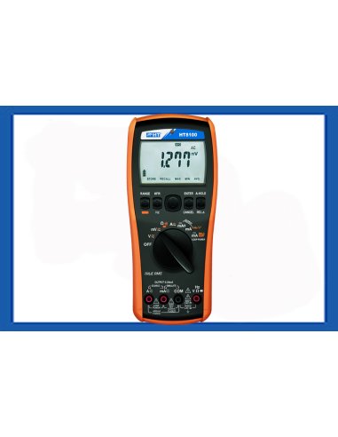 HT8100 TRMS - Multímetro digital profesional TRMS + Calibrador de procesos - A001053807 HT INSTRUMENTS 1728