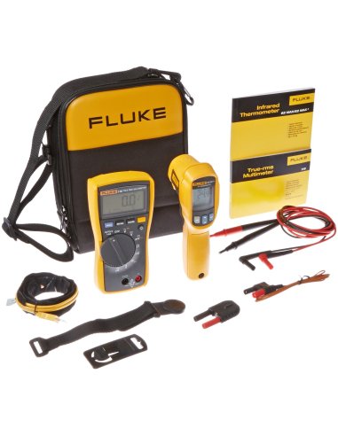 Kit Fluke 116 + termómetro IR 62MAX+ FLUKE-116/62 MAX+ - A001105886 FLUKE 4296018