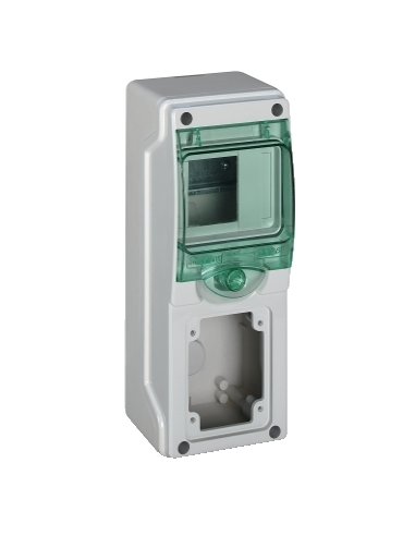 Mini-quadros Kaedra para tomadas 1 abertura 4 módulos - A001112027 SCHNEIDER ELECTRIC 13175