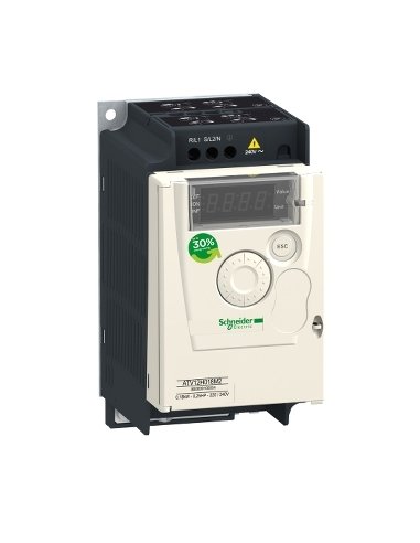 Altivar 12 - Variador de velocidad ATV12 - 0.18kW - 0.25hp - 200..240V - 1ph - A001120745 SCHNEIDER ELECTRIC ATV12H018M2