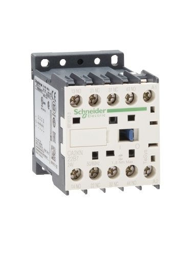 Contactor auxiliar TeSys CA2K - 2NA+2NF 24VCA - A001121233 SCHNEIDER ELECTRIC CA2KN22B7