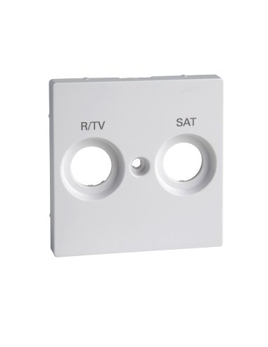 Caratula Toma R-TV/SAT Elegance Blanco activo - A001134807 SCHNEIDER ELECTRIC MTN299825