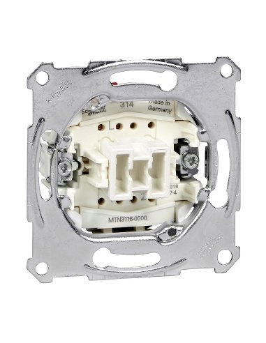 Conmutador 10 A compatible con la gama de mecanismos Elegance y D-life - A001134821 SCHNEIDER ELECTRIC MTN3116-0000