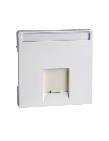 Tapa Elegance para toma de datos RJ45 Elegance Blanco activo - A001135305 SCHNEIDER ELECTRIC MTN469825