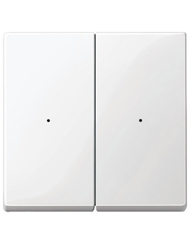 Tecla pulsacion doble elegance Marfil MTN619219 - A001135717 SCHNEIDER ELECTRIC MTN619219