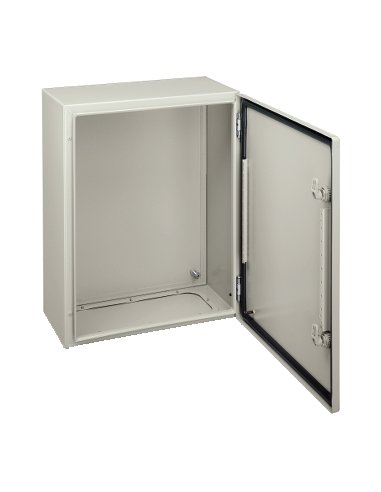 Spacial CRN puerta ciega sin placa de montaje H200xW200xD150 IP66 IK10 RAL7035.. - A001136691 SCHNEIDER ELECTRIC NSYCRN22150