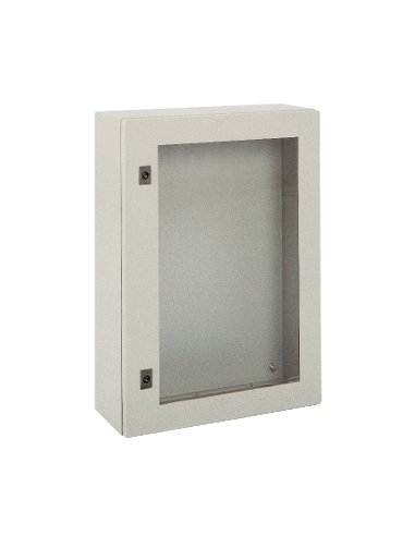 Spacial CRN tspt door w/o mount.plate. H300xW300xD200 IP66 IK08 RAL7035.. - A001136701 SCHNEIDER ELECTRIC NSYCRN33200T