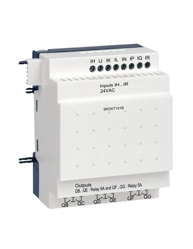 Módulo de extensión de e/s discreta - 14 i o - 24 v ac - para zelio logic - A001142362 SCHNEIDER ELECTRIC SR3XT141B