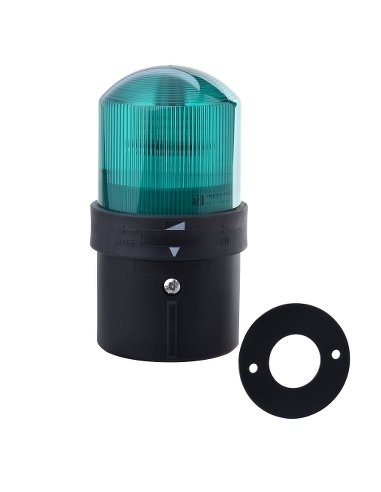 Baliza  luminosa  xvb verde fixo - ba 15d base - 250 v