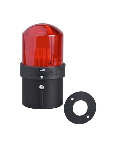 Baliza  luminosa  xvb vermelho fixo - ba 15d base - 250 v