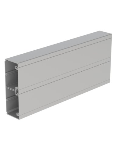 93 Canal 2 tapas color aluminio 70x210 U23X 93087-03 - A001161036 UNEX 93087-03 (EMBALAJE DE 4 METROS)