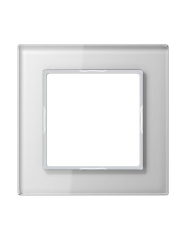 Marco simple AC cristal blanco alpino - A001177891 JUNG AC581GLWW