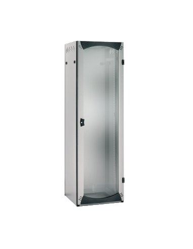 Rack tipo VDA 24U W600D600 Bastidor fijo 19 Puerta acristalada R7035 - A001186687 SCHNEIDER ELECTRIC NSYVDA24U66B