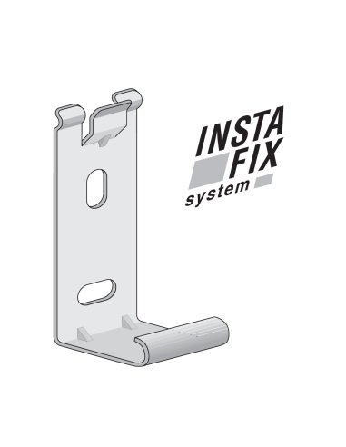 SOPORTE INSTA-FIX PARA BANDEJA 60 X 70 mm SENDZIMIR - A001187867 INTERFLEX SIF07S (EMBALAJE DE 30 UNIDADES)