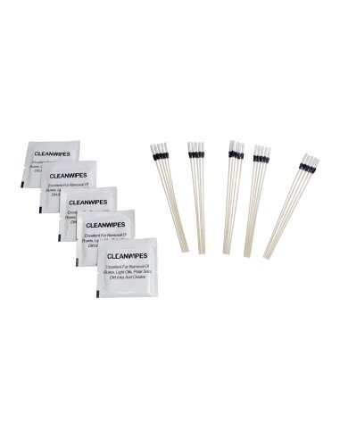 Kit limpieza fibra óptica 50 toallitas y 25 bastones - A001188324 TELEVES 232710