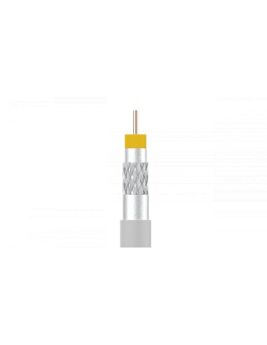 Cable coaxial SK2000PLUS CU/CuSn PVC 100m blanco - A001188359 TELEVES 4138 (EMBALAJE DE 100 METROS)