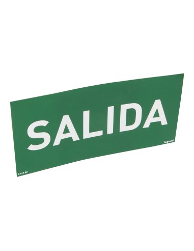 Etiqueta de señalización SALIDA - A001189435 LEGRAND 661682 (EMBALAJE DE 5 UNIDADES)