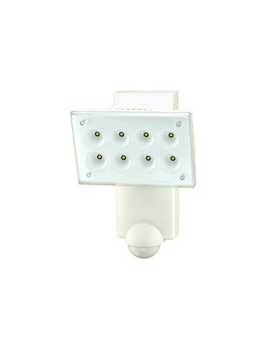 PROXILED 8. 20W.LUMINARIA LED CON DETECT.MOV. INTEMPERIE.PARED.240º.IP55.8 LED OB135450 - A001189523 ORBIS OB135450