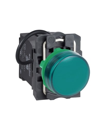 Piloto luminoso  led verde  400 vac - A001196224 SCHNEIDER ELECTRIC XB5AV5B3