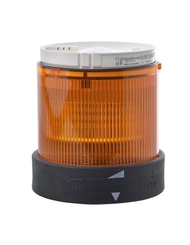 Unidad iluminada - con difusor de luz - luz fija - naranja - 24 v ca/cc - A001196336 SCHNEIDER ELECTRIC XVBC2B5D