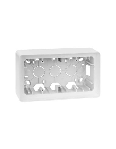 Caja de superficie para 2 elementos blanco Simon 82 Detail - A001210036 SIMON 8200760-030