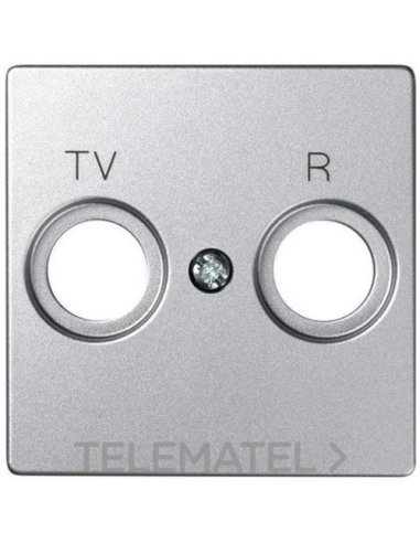 Placa para tomas inductivas de R-TV aluminio frío Simon 82 Detail - A001210173 SIMON 82053-93