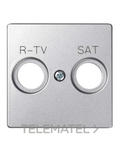 Placa para tomas inductivas de R-TV+SAT aluminio frío Simon 82 Detail - A001210194 SIMON 82097-93