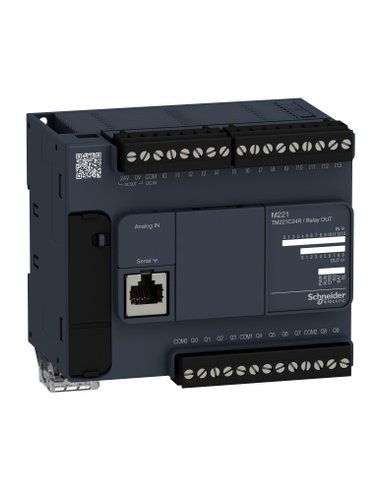 Controlador Modicon M221 24 ES de tipo relé - A001236793 SCHNEIDER ELECTRIC TM221C24R