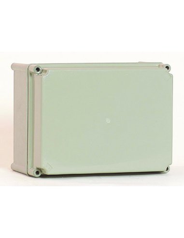 CAJA DOBLE AISLAMIENTO IP66 POLIÉSTER TAPA OPACA PC 4x4 MÓDULOS - A001310290 IDE ROC44APO (EMBALAJE DE 2 UNIDADES)