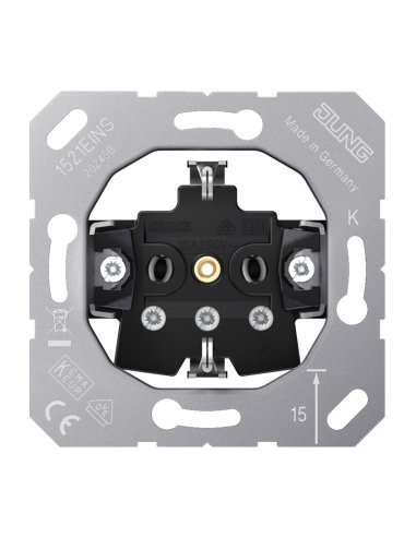 Enchufe sin cazoleta conexión tornillos - A001352913 JUNG 1521EINS