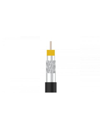 Cable coaxial SK2003plus CU/CuSn LSFH Dca negro - A001365187 TELEVES 414002 (EMBALAJE DE 100 UNIDADES)