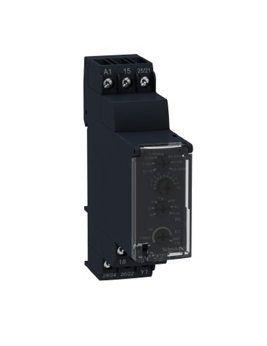 Zelio Time - Multifunción timer relay - 12..240 v ac / dc - 2 c / o - A001379267 SCHNEIDER ELECTRIC RE22R2MMW