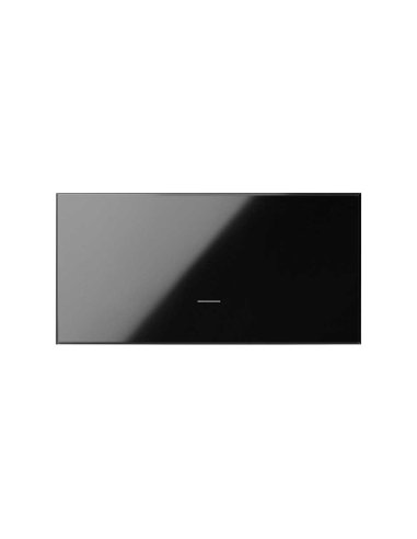 Tecla individual para mecanismos de mando negro brillante Simon 100 - A001481790 SIMON 10000010-138