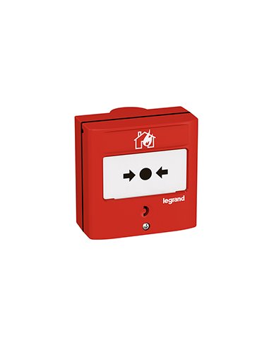 Puntos de llamada manual - para alarma de incendios - instalación en superficie - IP 40 - A001514919 LEGRAND 138069