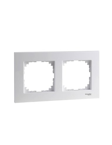 Marco 2 elementos Elegance Blanco activo - A001523551 SCHNEIDER ELECTRIC MTN4020-3035