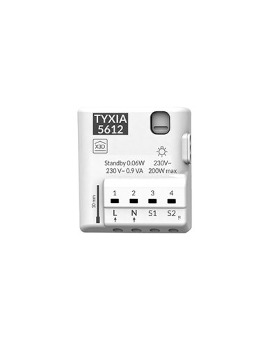 RECEPTOR REGULADOR DALI PARA ILUMINACIÓN TYXIA 4860 - A001523733 DELTA DORE 6351418