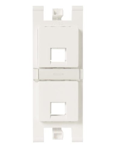 Tapa Keystone c/pers para 1 RJ45 1M BL - A001524465 NIESSEN T2045.11 BL (EMBALAJE DE 5 UNIDADES)