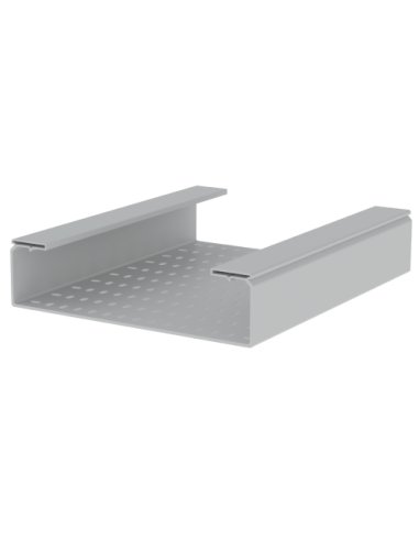 66 Bandeja perforada gris RAL7038 100x400 U48X 66420-48 - A001582165 UNEX 66420-48 (EMBALAJE DE 6 METROS)