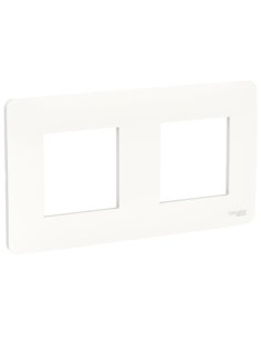 New Unica  Studio - Marco 2 elementos - Blanco Polar - A001609211 SCHNEIDER ELECTRIC NU200418