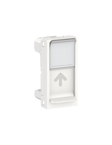 New Unica Carátula toma RJ45 1 mod. Polar - A001609689 SCHNEIDER ELECTRIC NU941018