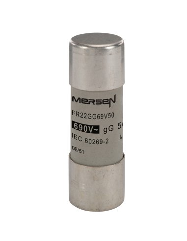 690V CP 22X58 GG 50A S/I FS FR22GG69V50 - A001616433 MERSEN P214626 (EMBALAJE DE 10 UNIDADES)