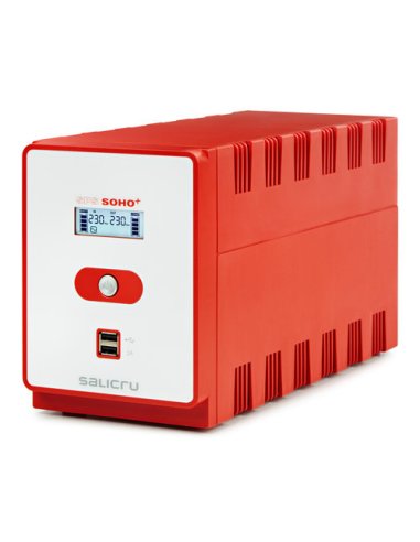 Salicru SPS 1200 SOHO+ – Sistema de Alimentación Ininterrumpida (SAI/UPS) de 1200 VA Li - A001617395 SALICRU 647CA000004