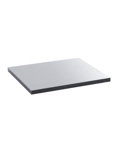 Placa acabado metal inox para tapa metal caja suelo rectangular 16/24 módulos - A001625164 LEGRAND 088047