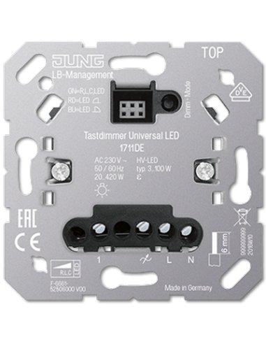 Dimmer sensor universal para LED - A001657239 JUNG 1711DE