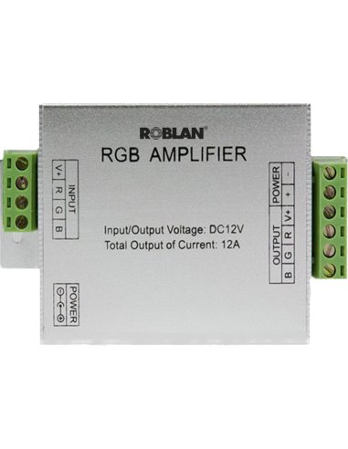 AMPLIFICADOR 200 PARA CONTROLADOR RGB - A001700142 ROBLAN AMPLED