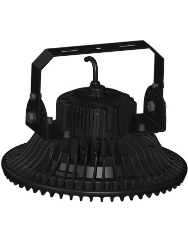 SOPORTE PARA CAMPANA LED ASTRO 300-500W BASE PLANA NEGRO - A001700195 ROBLAN BRACKET300500A2