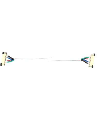 CONECTOR RÁPIDO PARA TIRAS LED RGB 12MM DOS TIRAS CON CABLE 10CM - A001700301 ROBLAN CONIP20RGBSS12