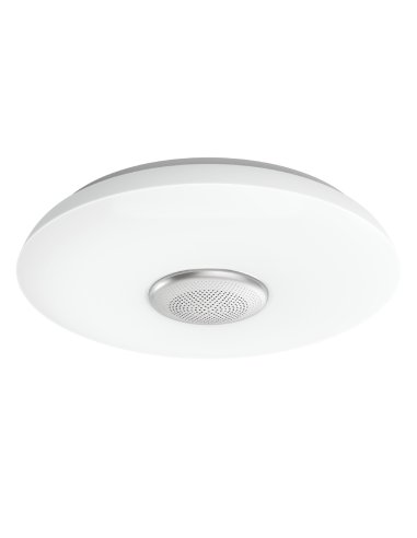 PLAFÓN TECHO LED REDONDO 25W 1350LM 100-240V IP20 CON MÊSICA VIA BLUETOOTH - A001700700 ROBLAN ICEIP20POP